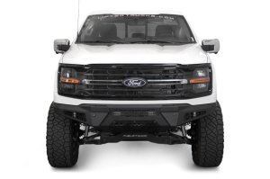 Ford F-150 Bumper - Front - Addictive Desert Designs - HoneyBadger - Hammer Black - 2024+ Ford F-150 Bumper - Front - Addictive Desert Designs - HoneyBadger - Hammer Black - 2024+